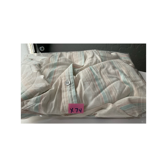 Style & Co. Womens Plus Size Striped Shirt, Rainbow, 3X - Picture 9 of 9